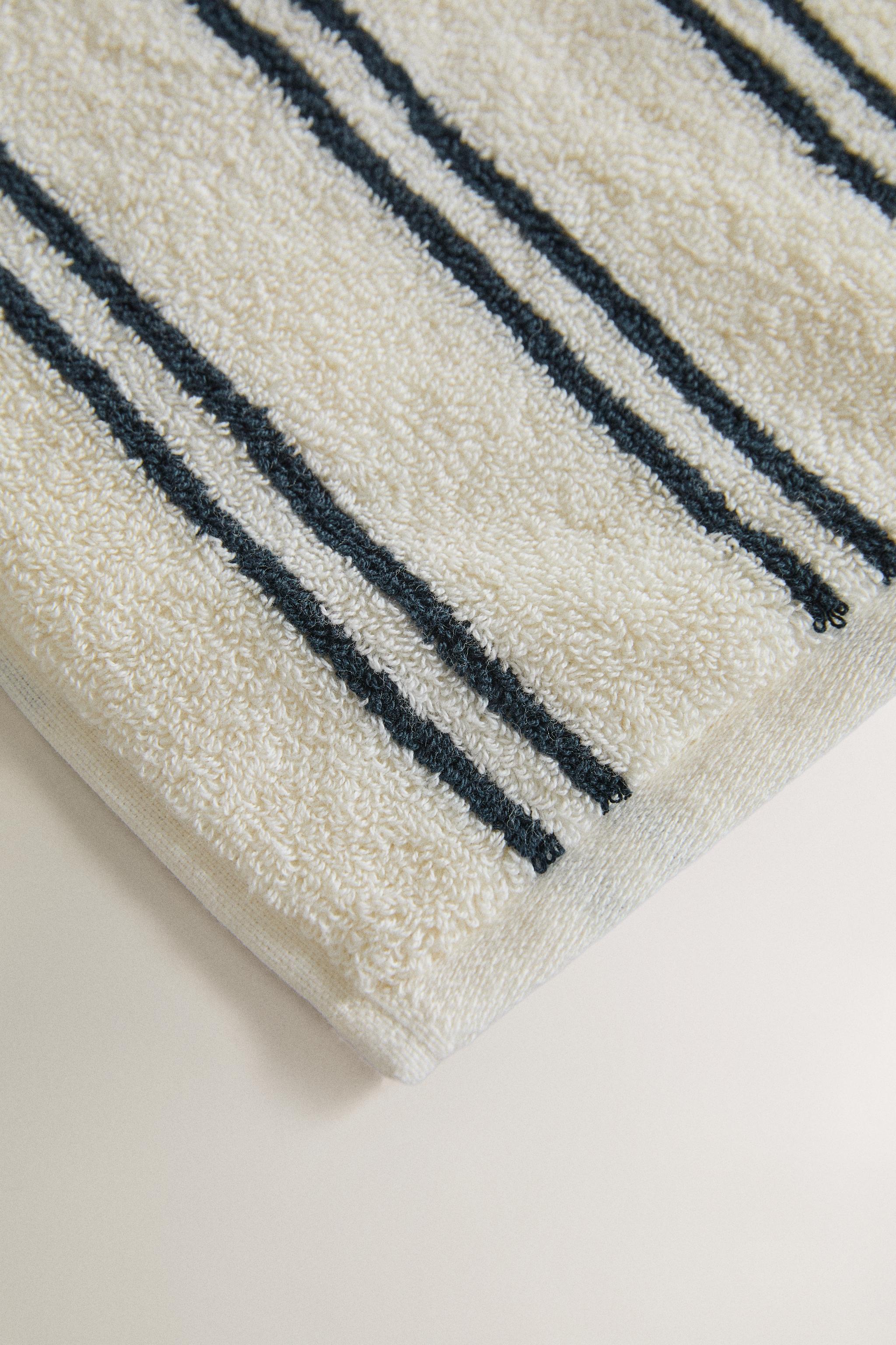 DOUBLE STRIPE BATH TOWEL